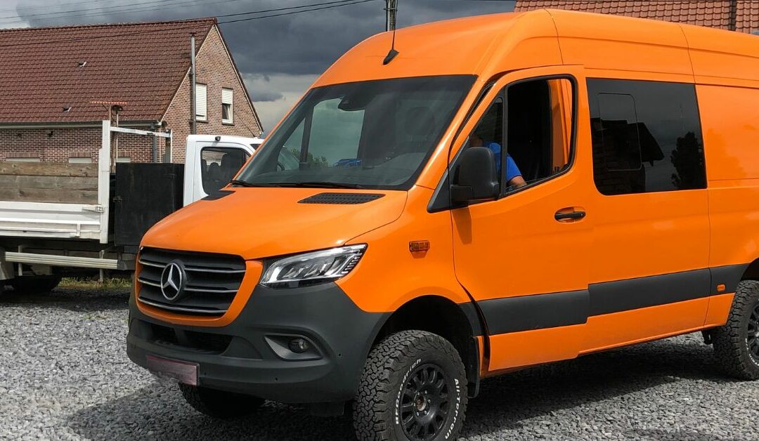 Installation d’un éclairage additionnel – Mercedes Sprinter