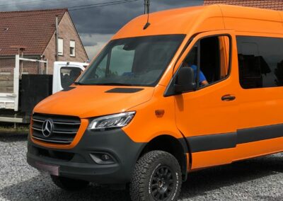 Installation d’un éclairage additionnel – Mercedes Sprinter